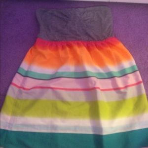 Roxy strapless dress